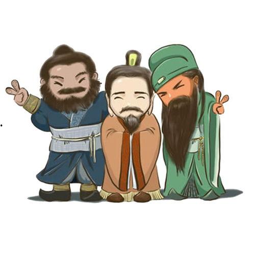 张飞吃瓜情侣头像,情侣头像中的欢乐时光